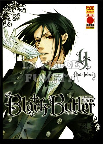 BLACK BUTLER #     4 - IL MAGGIORDOMO DIABOLICO - KUROSHITSUJI